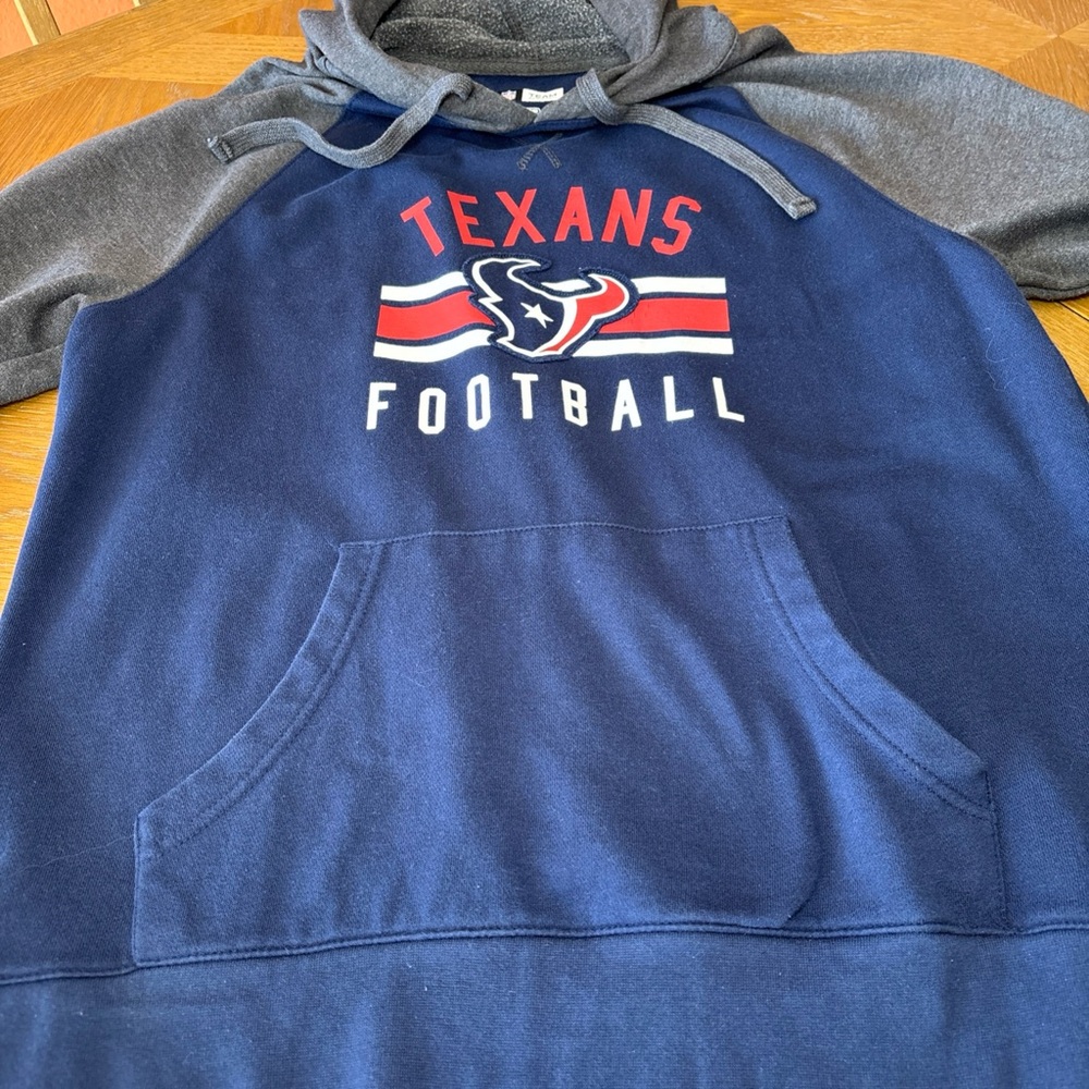 NFL Texans Navy and Gray Sweater